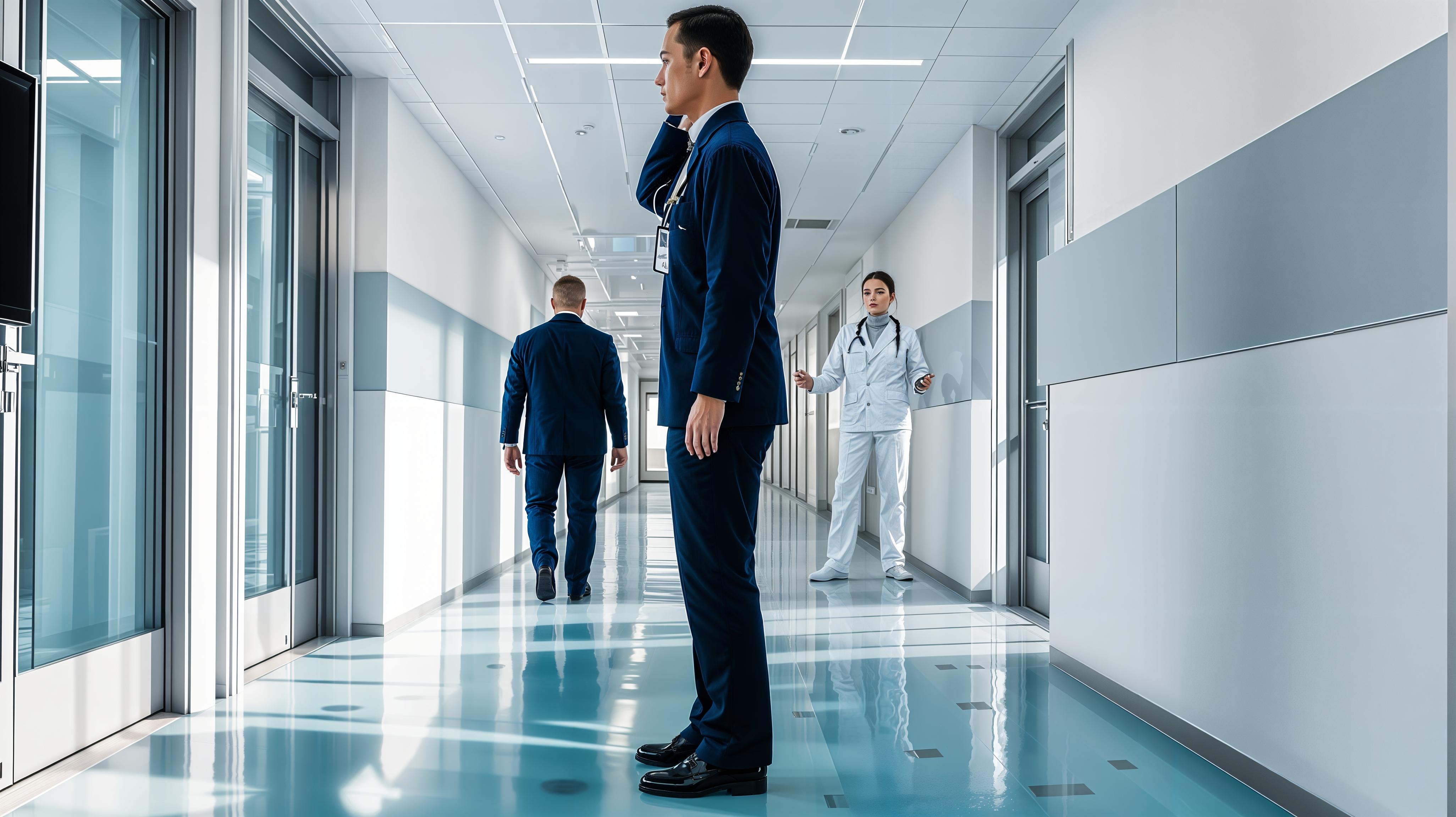 Hospital corridor